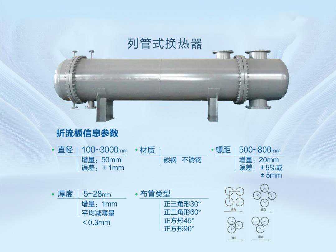 达州列管式换热器